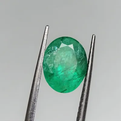 Smaragd přírodní broušený 3,67 ct, Zambie