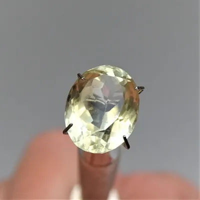 Citrín broušený 6,27 ct, Srí Lanka