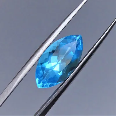 Topaz modrý 6,16 ct, Srí Lanka