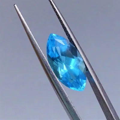 Topaz modrý 6,16 ct, Srí Lanka