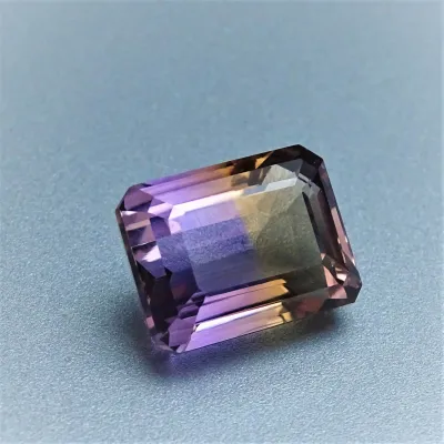 Ametrín broušený 19,29 ct, Bolívie