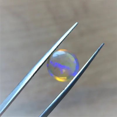 Etiopský opál kabošon 2,43ct, Etiopie