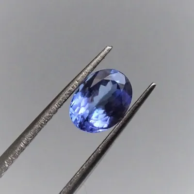 Tanzanit broušený 1,49ct, certifikát, Tanzánie