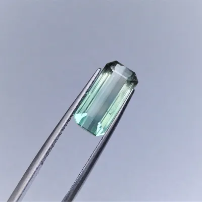 Turmalín přírodní bicolor 4,80ct, Brazil