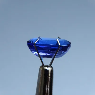 Tanzanit drahokam broušený 6,26ct, ČGL certifikát, Tanzánie Tanzanit drahokam broušený 6,26ct, ČGL certifikát, Tanzánie