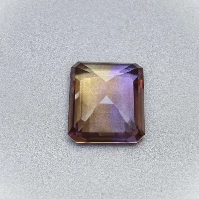 Ametrín přírodní broušený 17,99ct, Bolívie