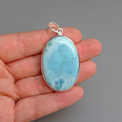 Larimar přívěšek top kvalita 20g, Dominikánská republika Larimar přívěšek top kvalita 20g, Dominikánská republika