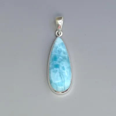 Larimar přívěšek top kvalita 9,6g, Dominikánská republika Larimar přívěšek top kvalita 9,6g, Dominikánská republika