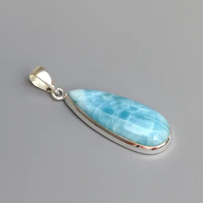 Larimar přívěšek top kvalita 9,6g, Dominikánská republika Larimar přívěšek top kvalita 9,6g, Dominikánská republika