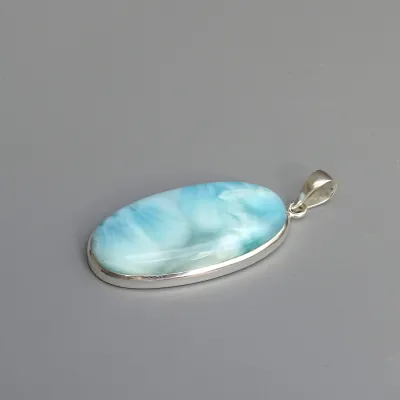 Larimar přívěšek top kvalita 17,5g, Dominikánská republika Larimar přívěšek top kvalita 17,5g, Dominikánská republika