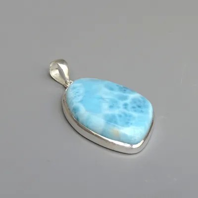 Larimar přívěšek top kvalita 17,8g, Dominikánská republika Larimar přívěšek top kvalita 17,8g, Dominikánská republika