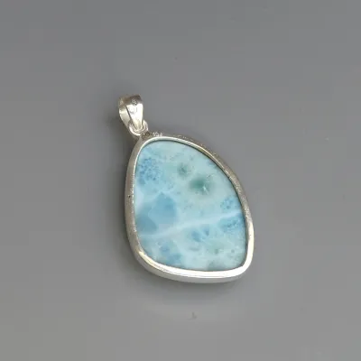 Larimar přívěšek top kvalita 17,8g, Dominikánská republika Larimar přívěšek top kvalita 17,8g, Dominikánská republika