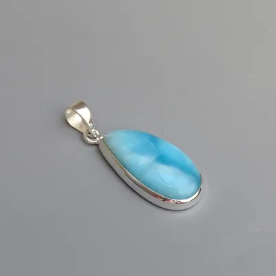 Larimar přívěšek top kvalita 8,1g, Dominikánská republika Larimar přívěšek top kvalita 8,1g, Dominikánská republika