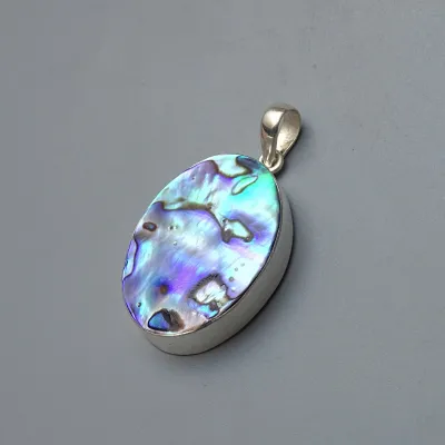 Abalone/Paua mušle přívěsek 14,6g, Nový Zéland