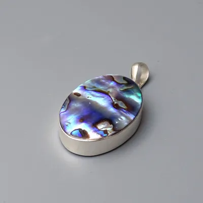 Abalone/Paua mušle přívěsek 14,6g, Nový Zéland