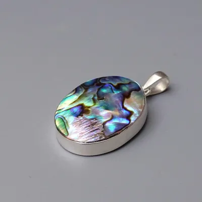 Abalone/Paua mušle přívěsek 12,9g, Nový Zéland