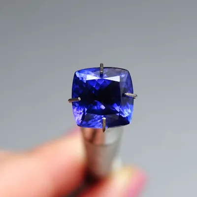 Tanzanit investiční drahokam 3,20ct, Tanzánie