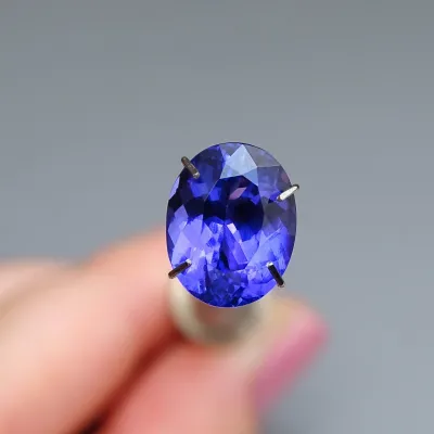 Tanzanit investiční drahokam 3,48ct, Tanzánie