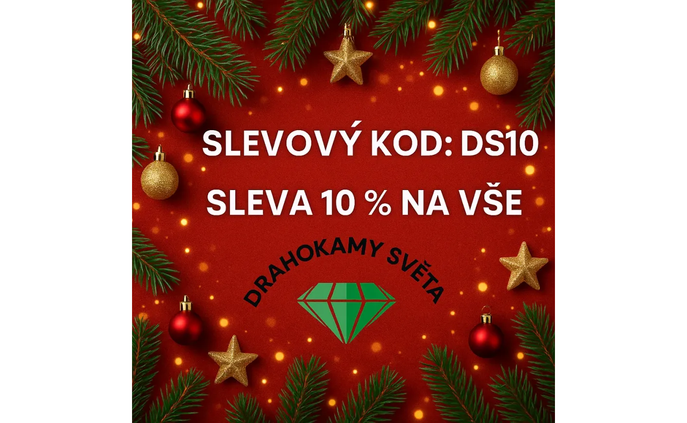 Využijte vánoční slevu 10 % na celý sortiment