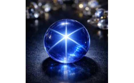 Asterický safír ze Srí Lanky – vzácný drahokam s hvězdným efektem